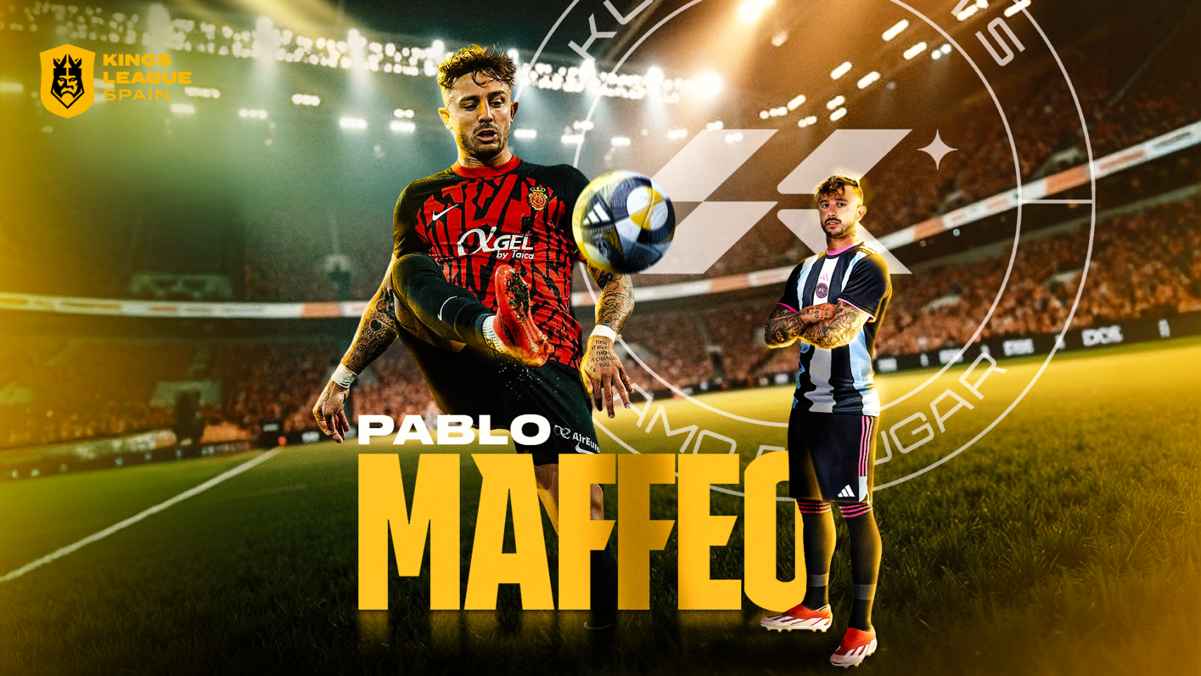 Pablo Maffeo, futbolista del Mallorca, debutará en la Kings League