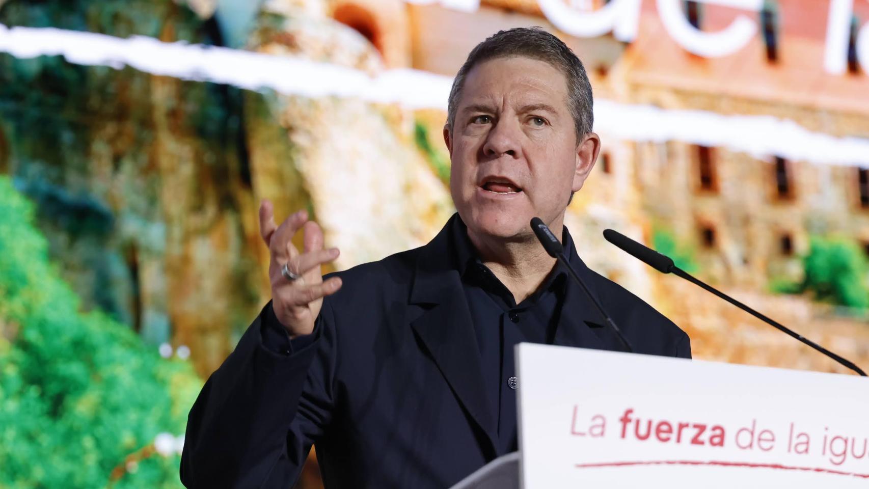 Emiliano García-Page, presidente de Castilla-La Mancha, en una fotografía de archivo.