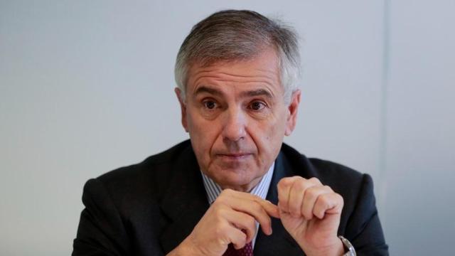 Juan Antonio Samaranch, candidato a la presidencia del COI