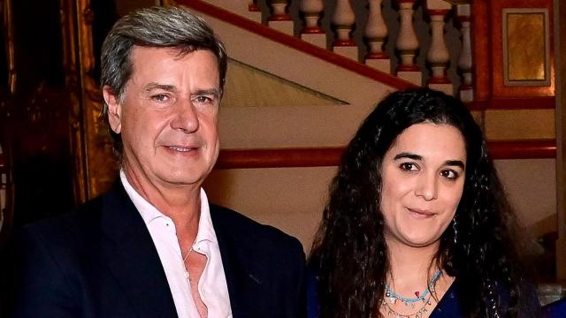 Cayetano Martínez de Irujo y Bárbara Mirjan en una fotografía tomada en Madrid, en septiembre de 2022.