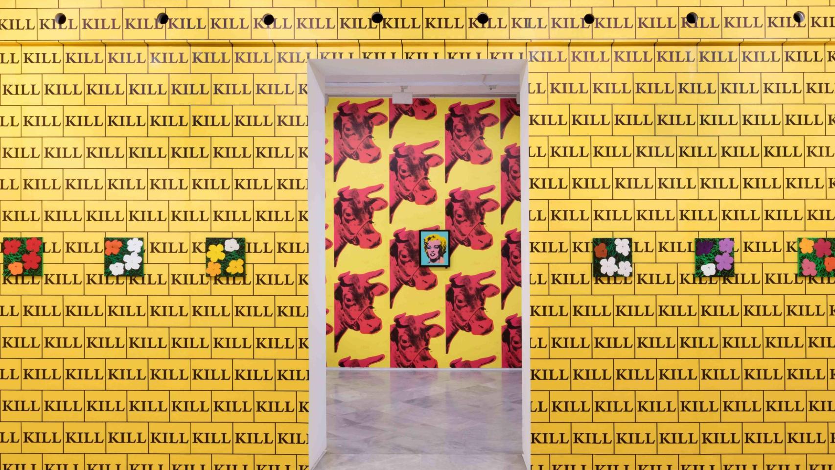 Vista de la exposición. Foto: Pepe Morón / © Sturtevant Estate, Paris