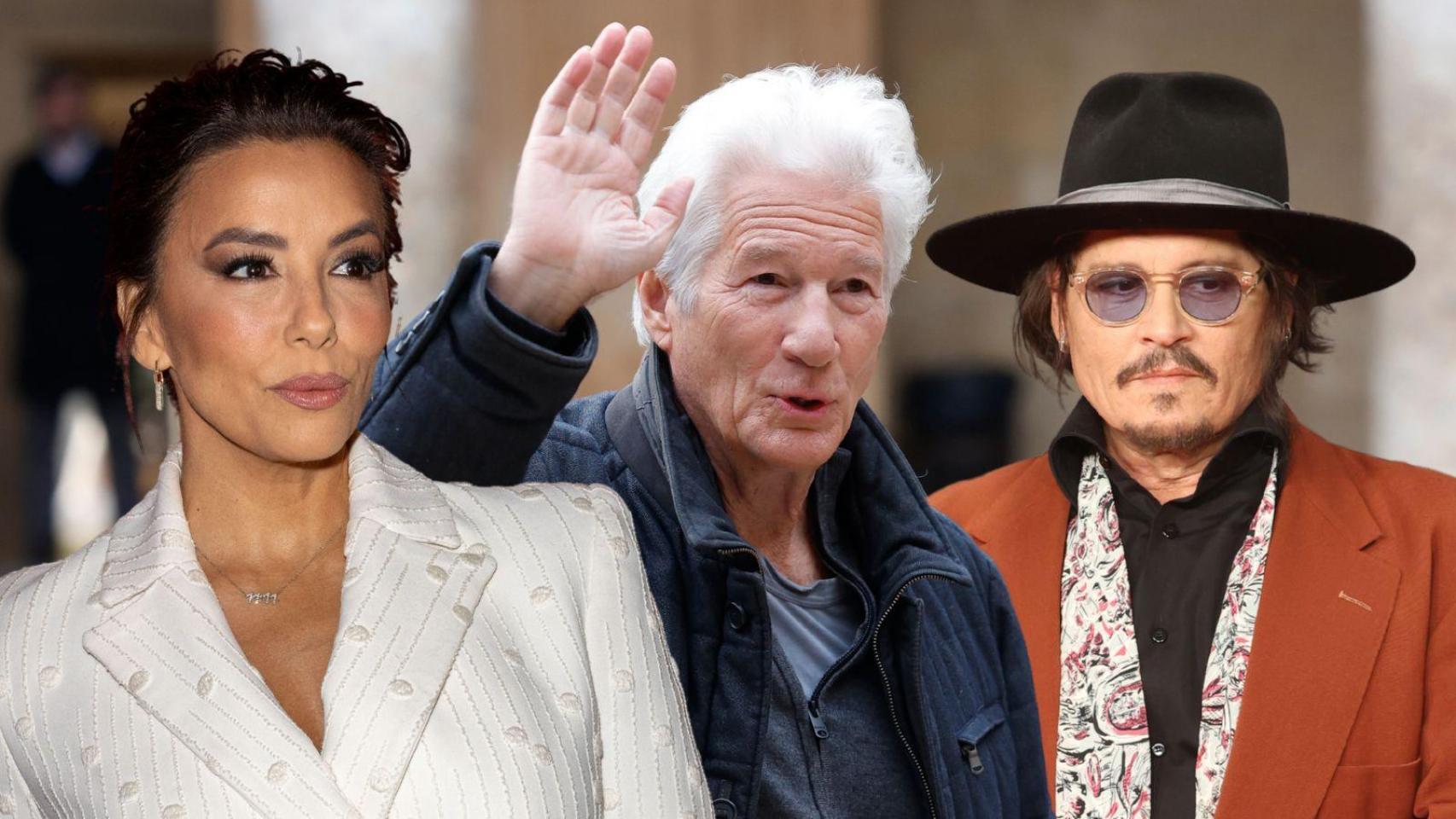 Richard Gere, Eva Longoria y Johnny Depp son algunos de los rostros conocidos de Hollywood que viven fuera de Estados Unidos.
