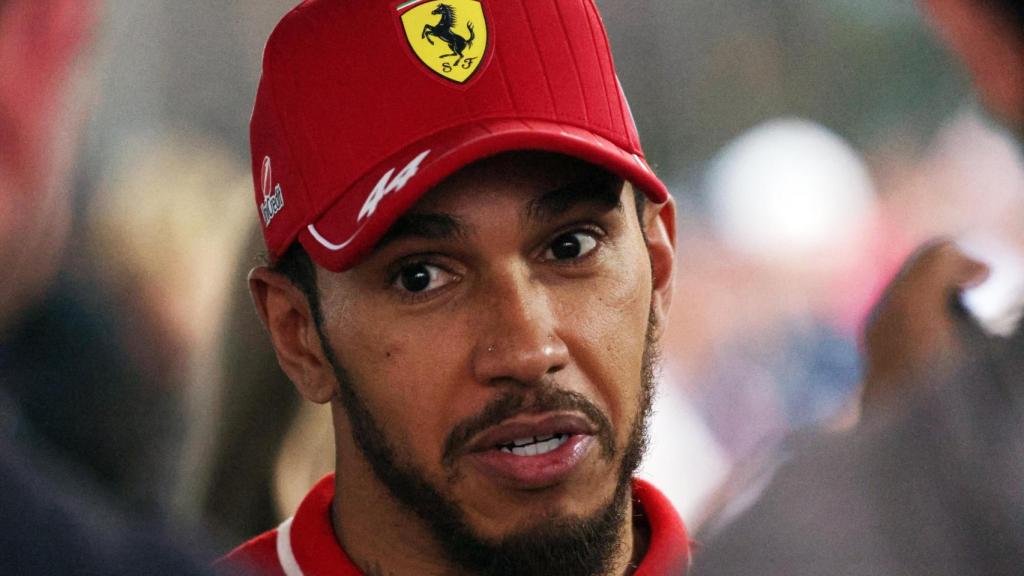 Lewis Hamilton, en el GP de China