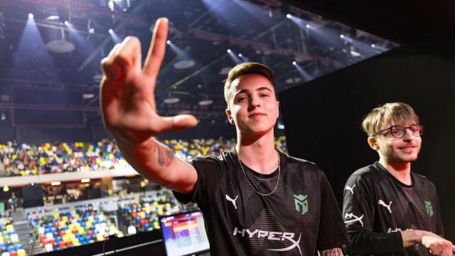 José Uxako Domingo Llosa en una de sus competiciones.