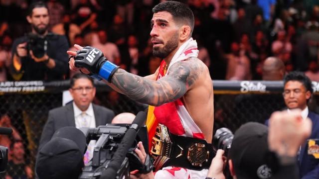 Ilia Topuria en una imagen publicada en sus redes sociales.