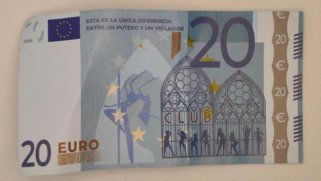 Billete falso en A Coruña