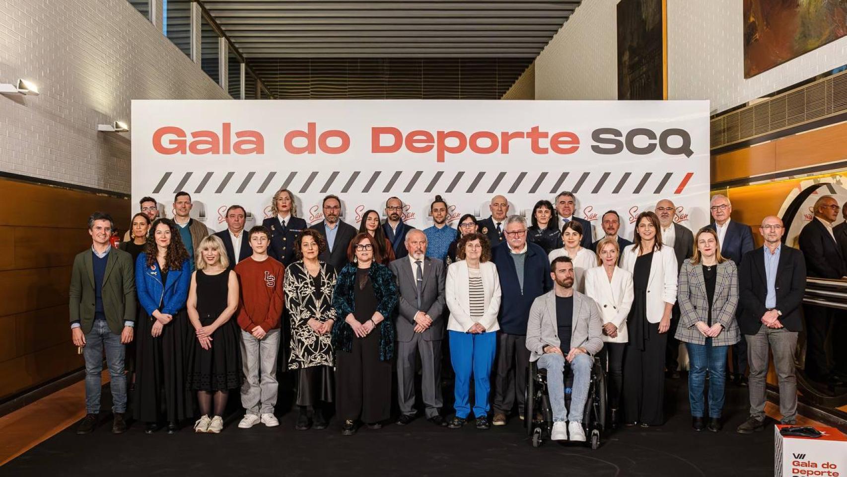 Santiago de Compostela reconoce a sus deportistas más destacados