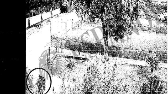 Informes policial del caso en el que las cámaras del colegio confirman que el cura llevaba a las niñas a un punto ciego del patio.