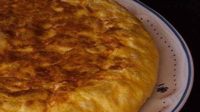 Imagen de archivo de una tortilla de patatas.