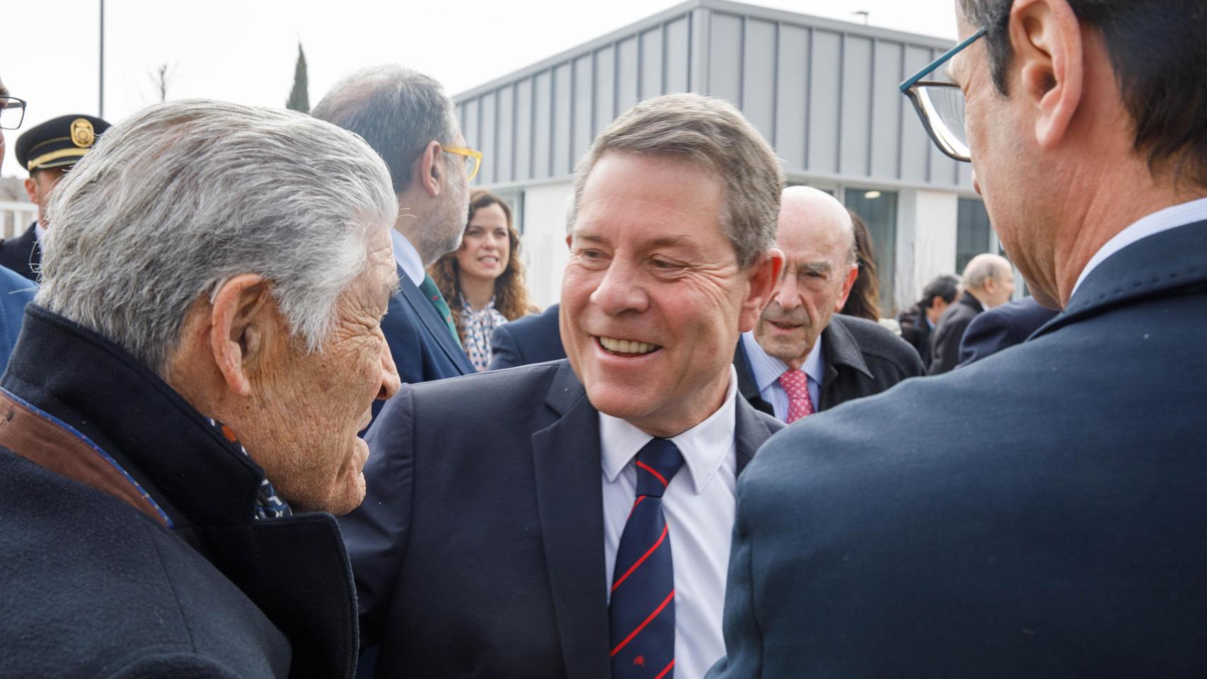 Emiliano García-Page, este miércoles en Tomelloso (Ciudad Real), donde ha inaugurado un centro de salud.