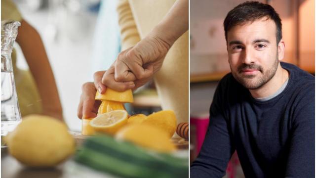 Aitor Sánchez, nutricionista, advierte sobre el zumo de limón.