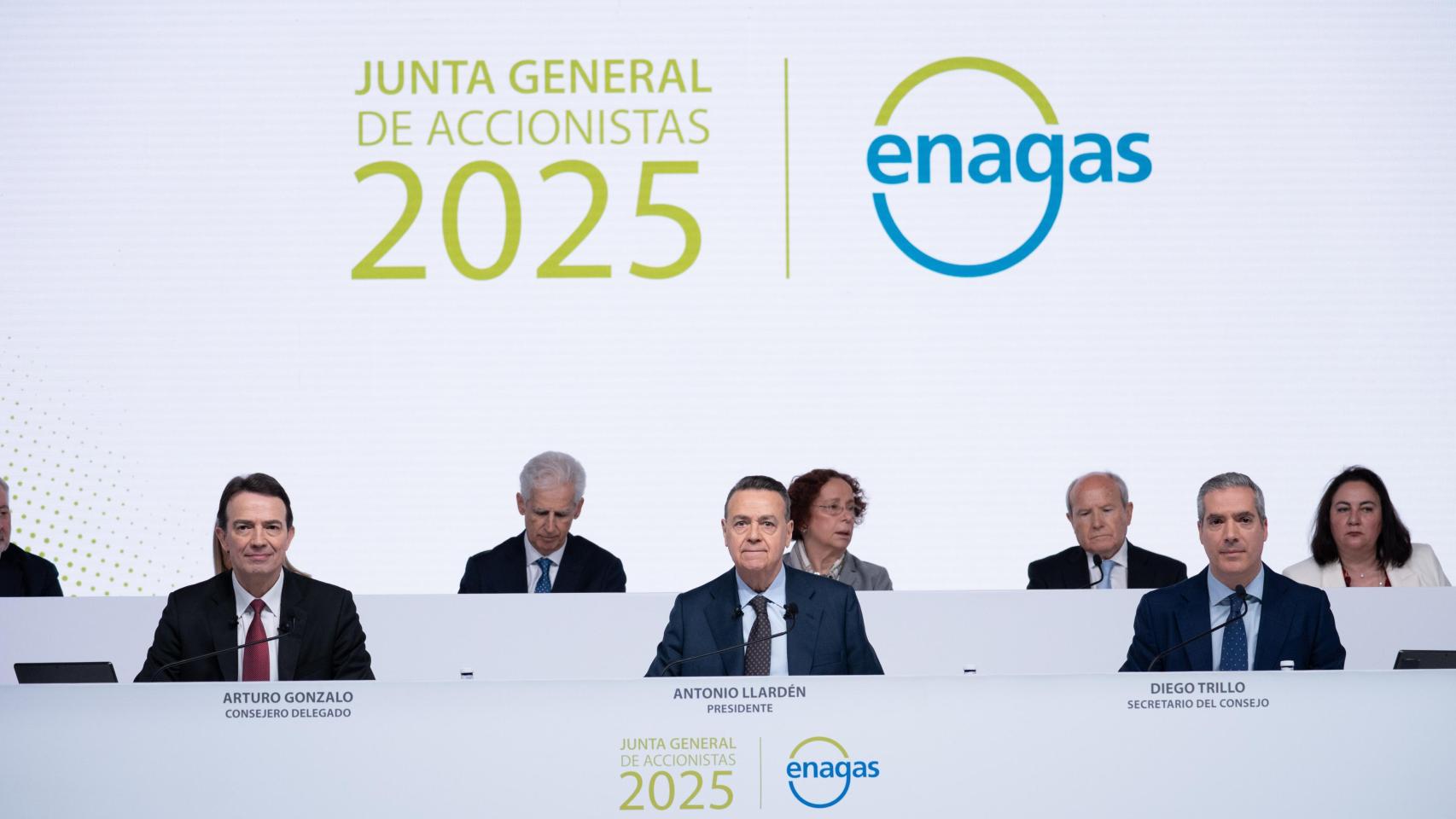 La junta general de accionistas de Enagás 2025, celebrada el jueves 27 de marzo.