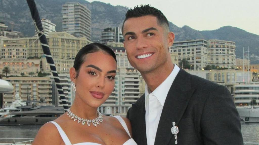 Georgina Rodríguez y Cristiano Ronaldo.