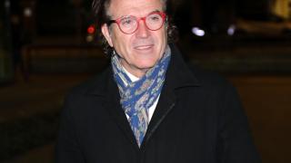 Pepe Navarro acudiendo a un acto.