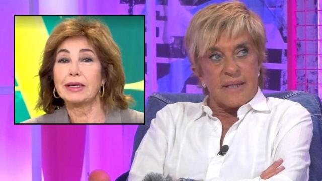 Ana Rosa Quintana y Chelo García-Cortés, en un fotomontaje de BLUPER.