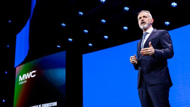 Marc Murtra, presidente ejecutivo de Telefónica, en el MWC 2025.