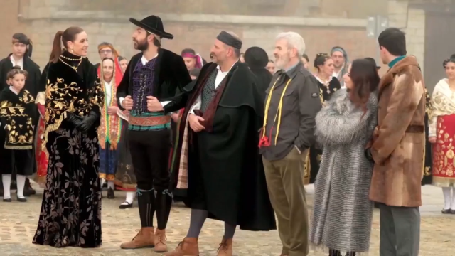 Prueba de exteriores de Maestros de la Costura Celebrity en Toro