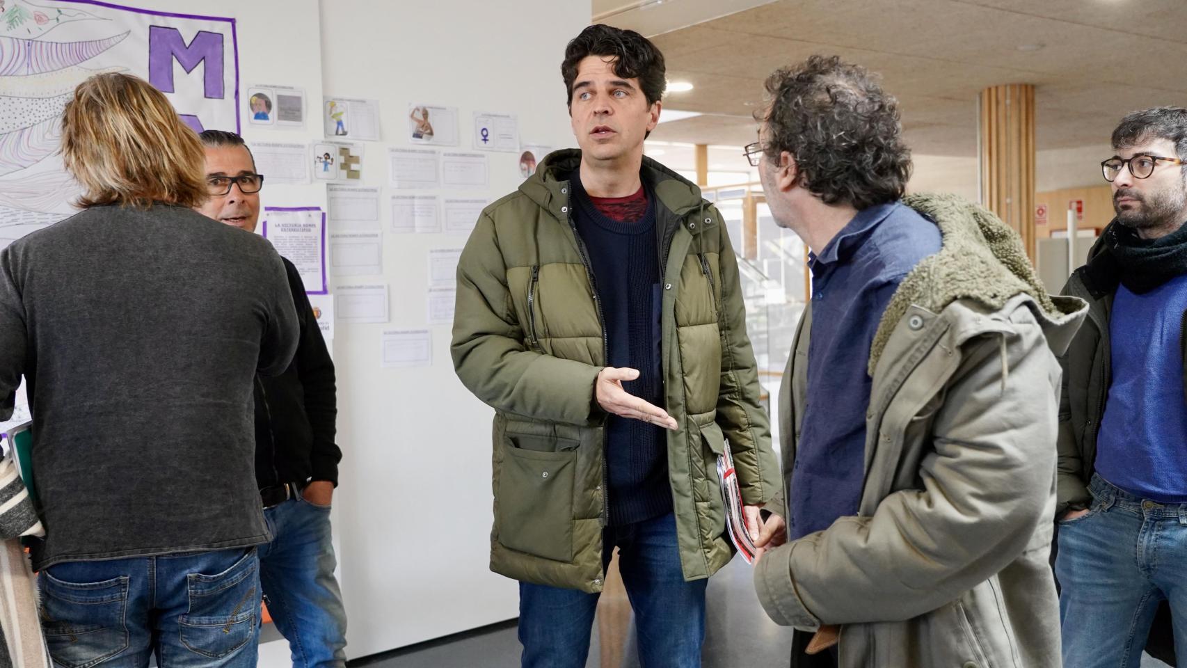 El coordinador de IU CyL, Juan Gascón, en una imagen de archivo