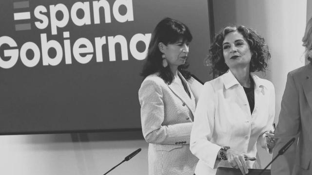 Ana Redondo y María Jesús Montero, en una imagen de archivo.