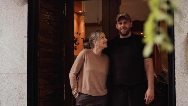 Aaron Quaife y Patricia Grandío, al frente de Bolboreta.