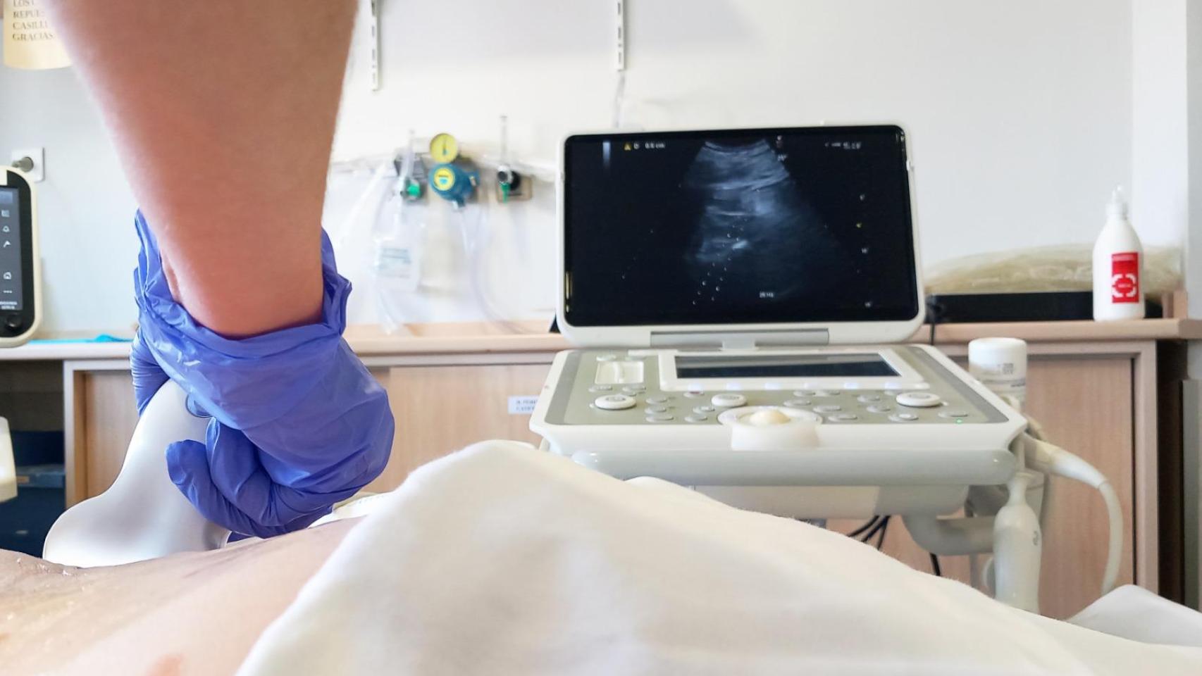 Prueba de imagen diagnóstica para el cáncer de colon.