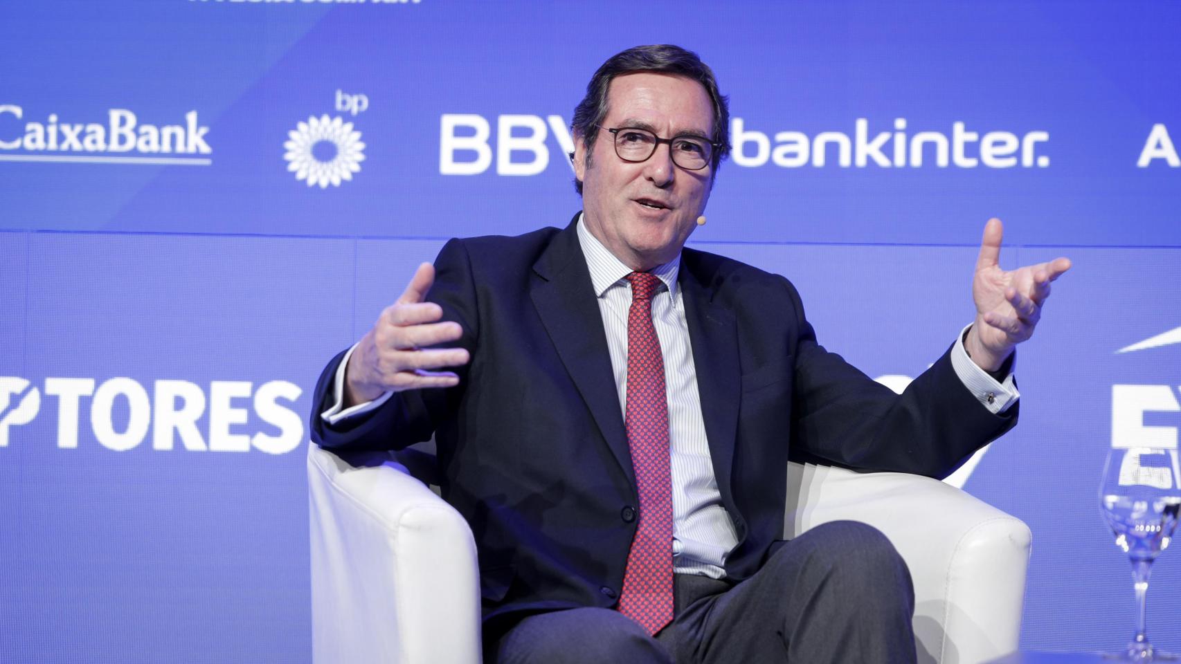 Antonio Garamendi, presidente de la CEOE.