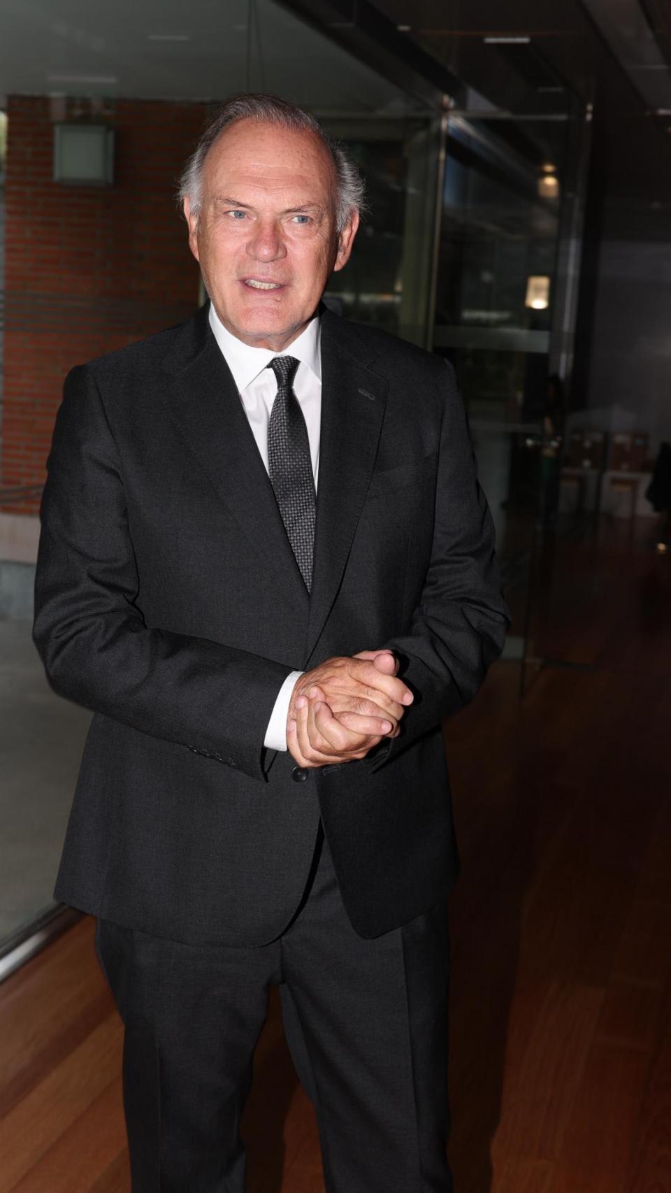 Pedro Piqueras, en un evento en septiembre de 2022.