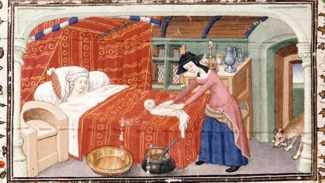 Matronas en la Edad Media.