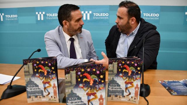 El vicepresidente de la Diputación de Toledo y el alcalde de Oropesa han presentado las jornadas medievales
