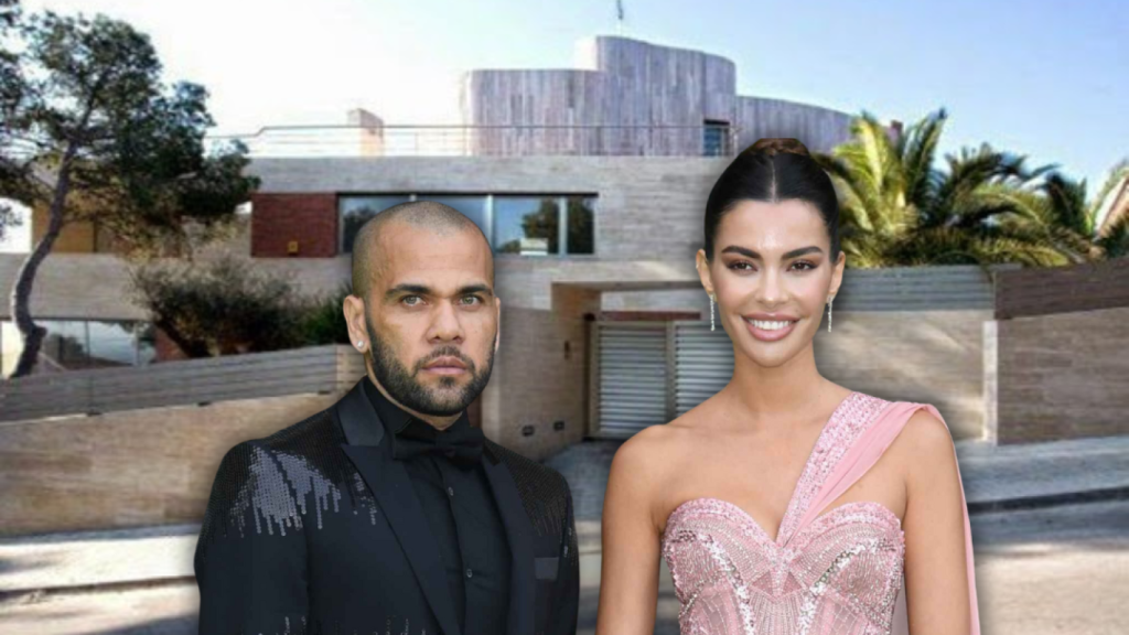 La exclusiva mansión de Dani Alves y Joana Sanz en Barcelona.