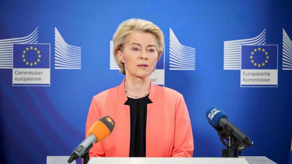 La presidenta de la Comisión Europea, Ursula von der Leyen