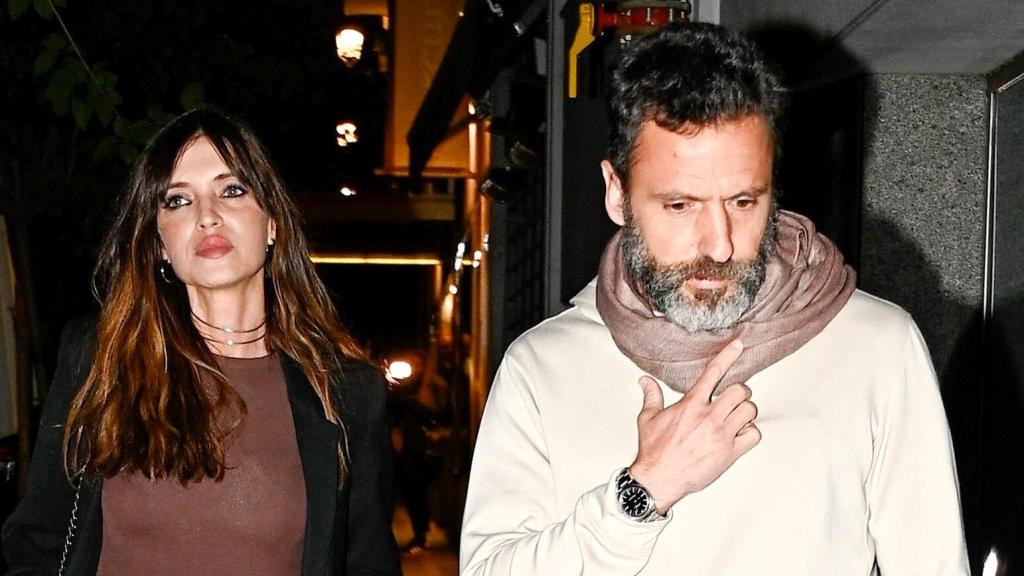 La periodista Sara Carbonero y su pareja, José Luis Cabrera, en su última aparición pública, hace unos días.