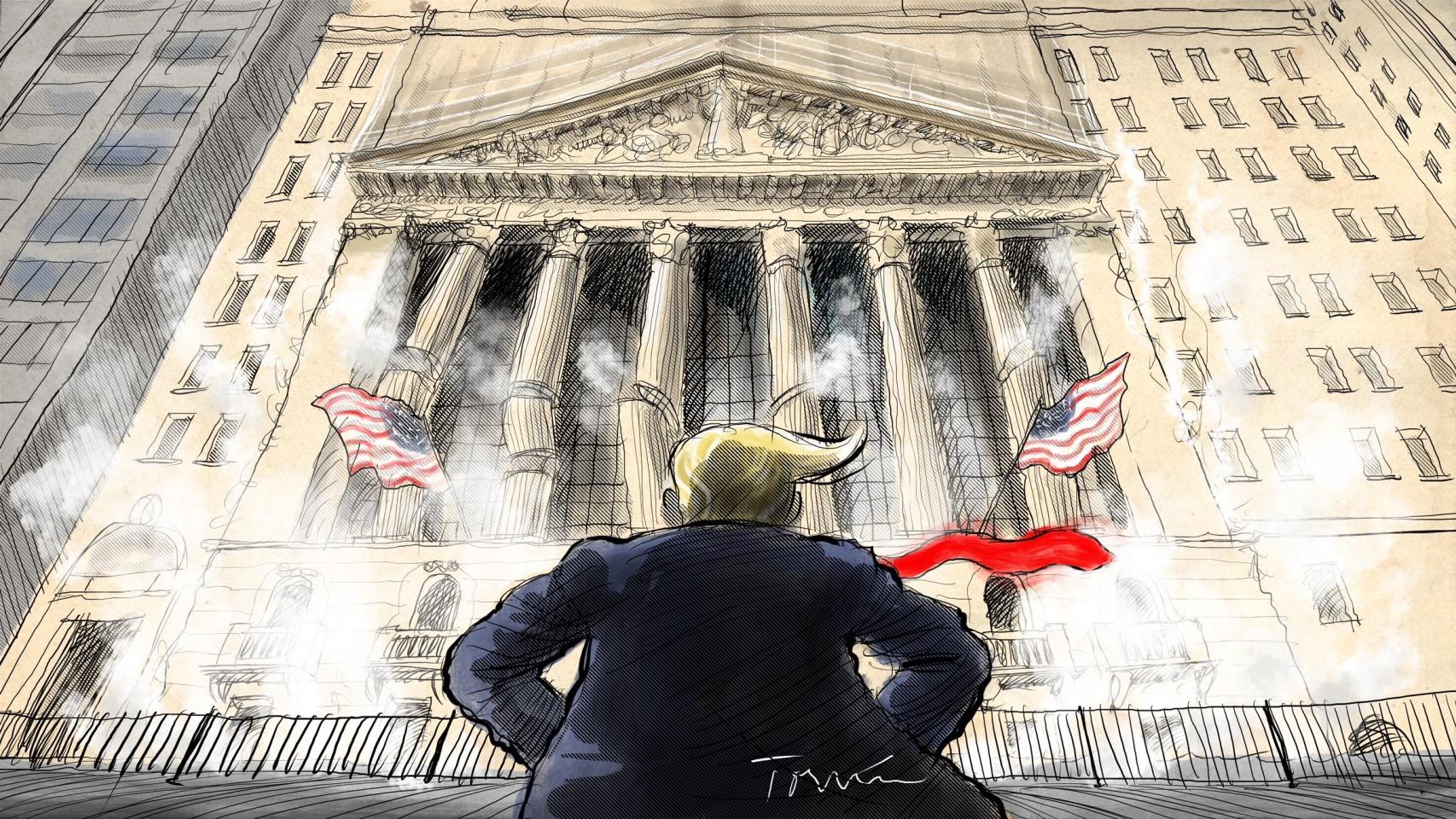 El Zarpazo: La Bolsa cae.