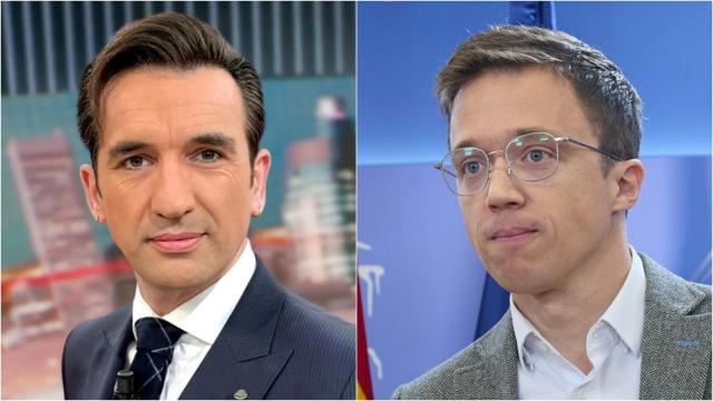 Miguel Lago e Íñigo Errejón en un fotomontaje de BLUPER.
