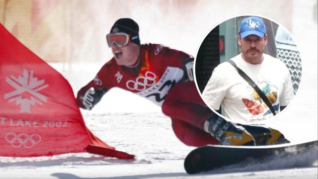 Ryan Wedding, en los Juegos de Salt Lake City 2002 y su imagen más reciente