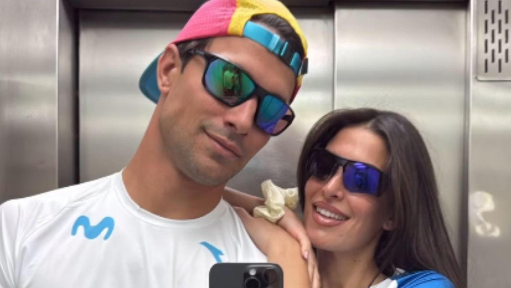 Lidia Torrent y Jaime Astrain, en una imagen de las redes sociales.