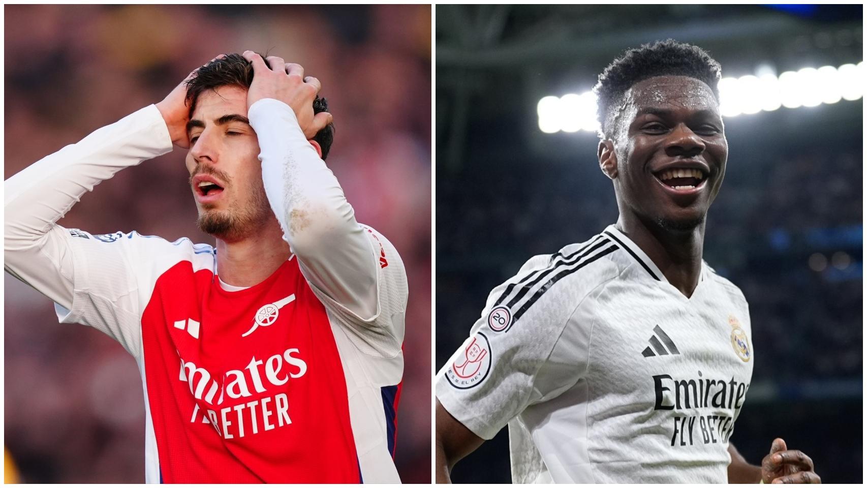 Havertz y Tchouaméni