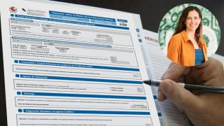 Montaje con la Renta y Edurne de Oteiza