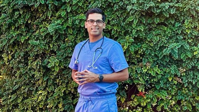 El médico Saurabh Sethi.