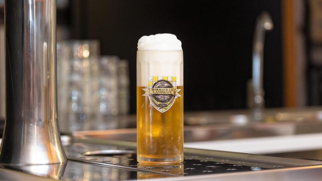 Una pinta de Birrificio Lambrate.