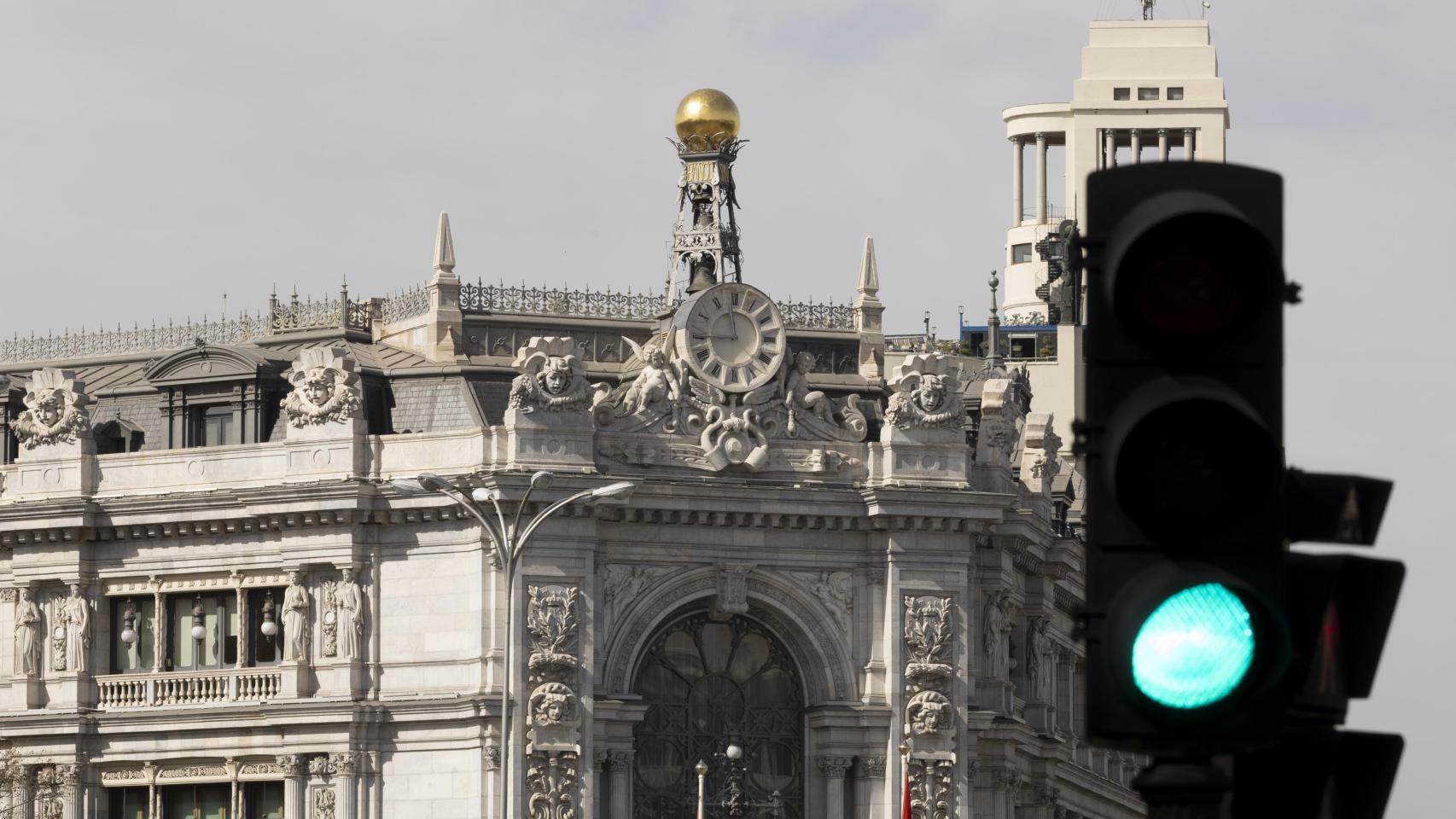 Fachada del Banco de España el pasado 1 de abril.