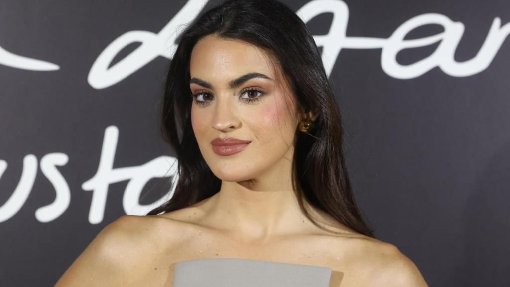 Marta Lozano, en la presentación de su colección con Mustang este 8 de abril de 2025.