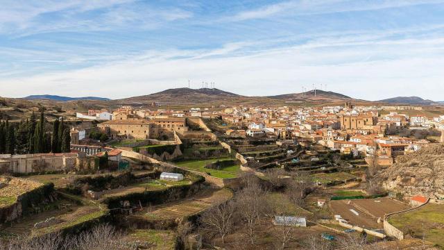 Vista del casco viejo de Ágreda