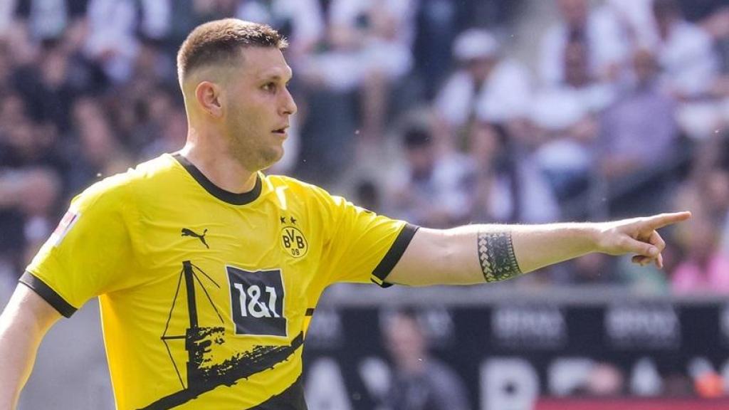 Niklas Süle, con el Borussia Dortmund