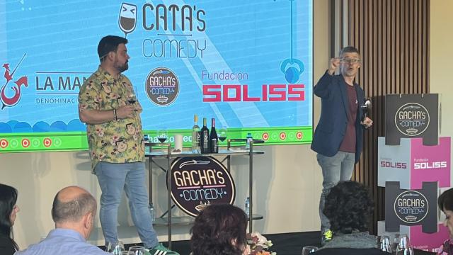 Jesús Arenas y Juanjo J. Mazuecos, este martes en Toledo.