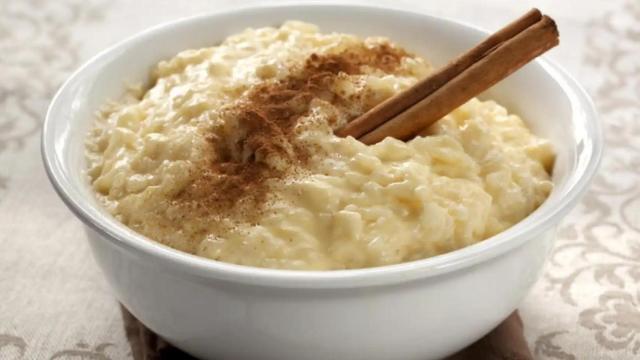 Arroz con leche.