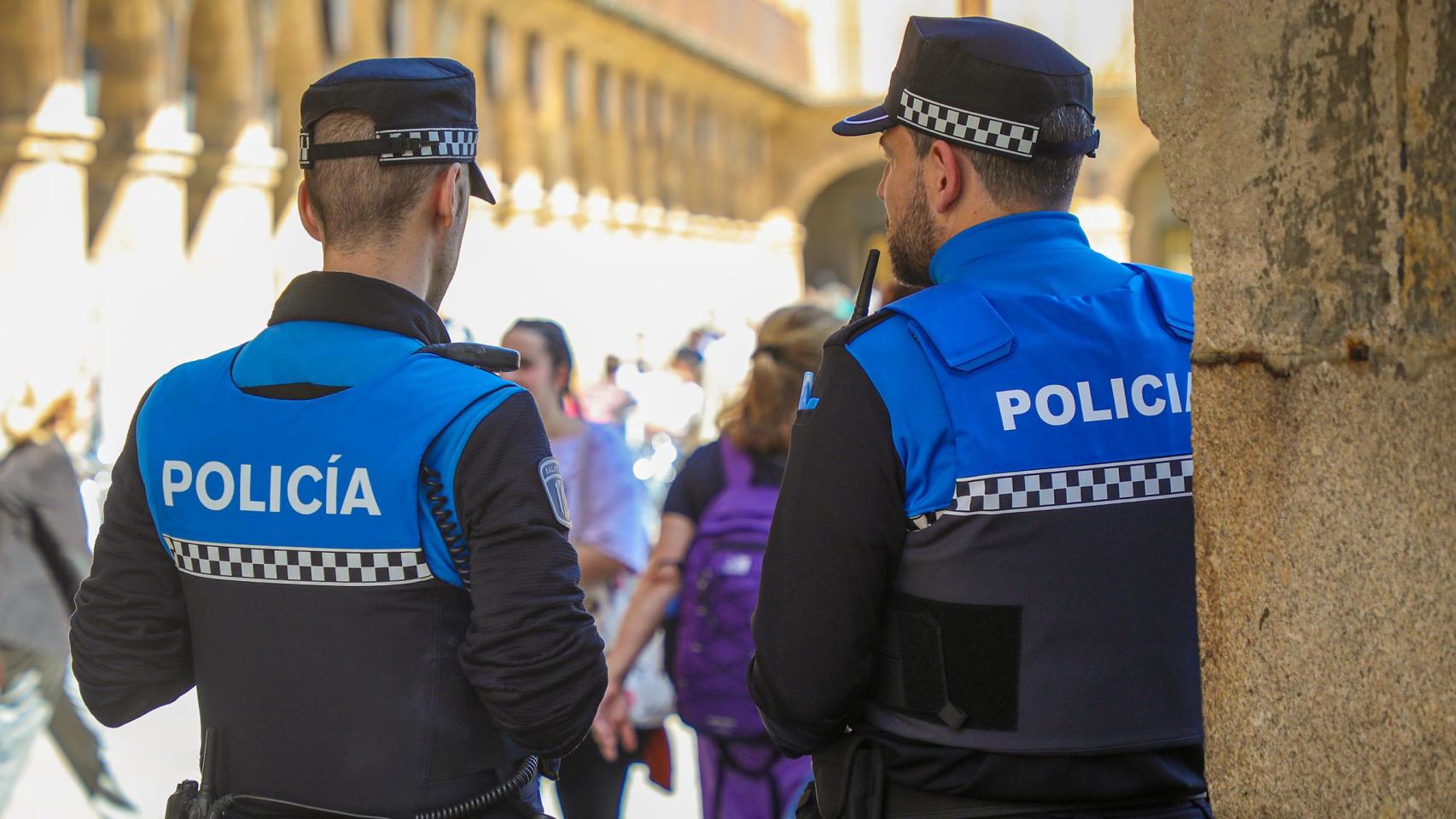 Agentes de la Policía Local de Salamanca