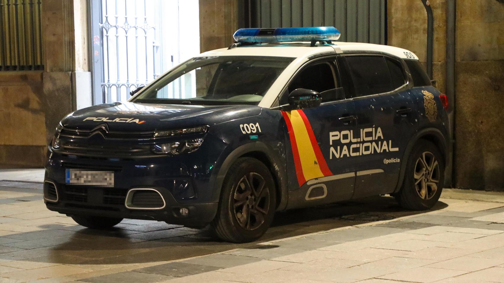 Vehículo de la Policía Nacional