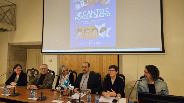Presentación de la serie 'Se canto é porque quero'.