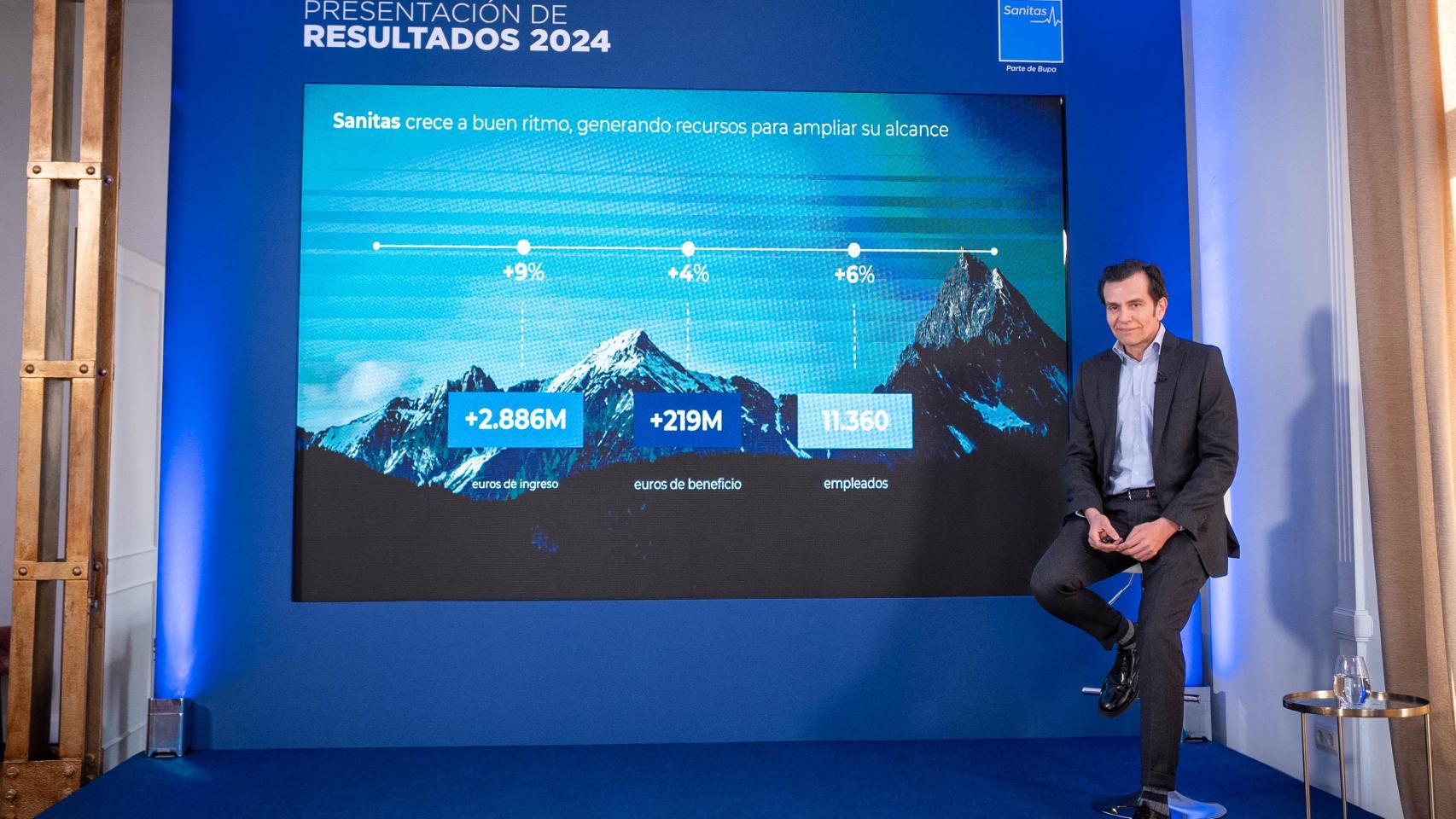 Iñaki Peralta, CEO de Sanitas.